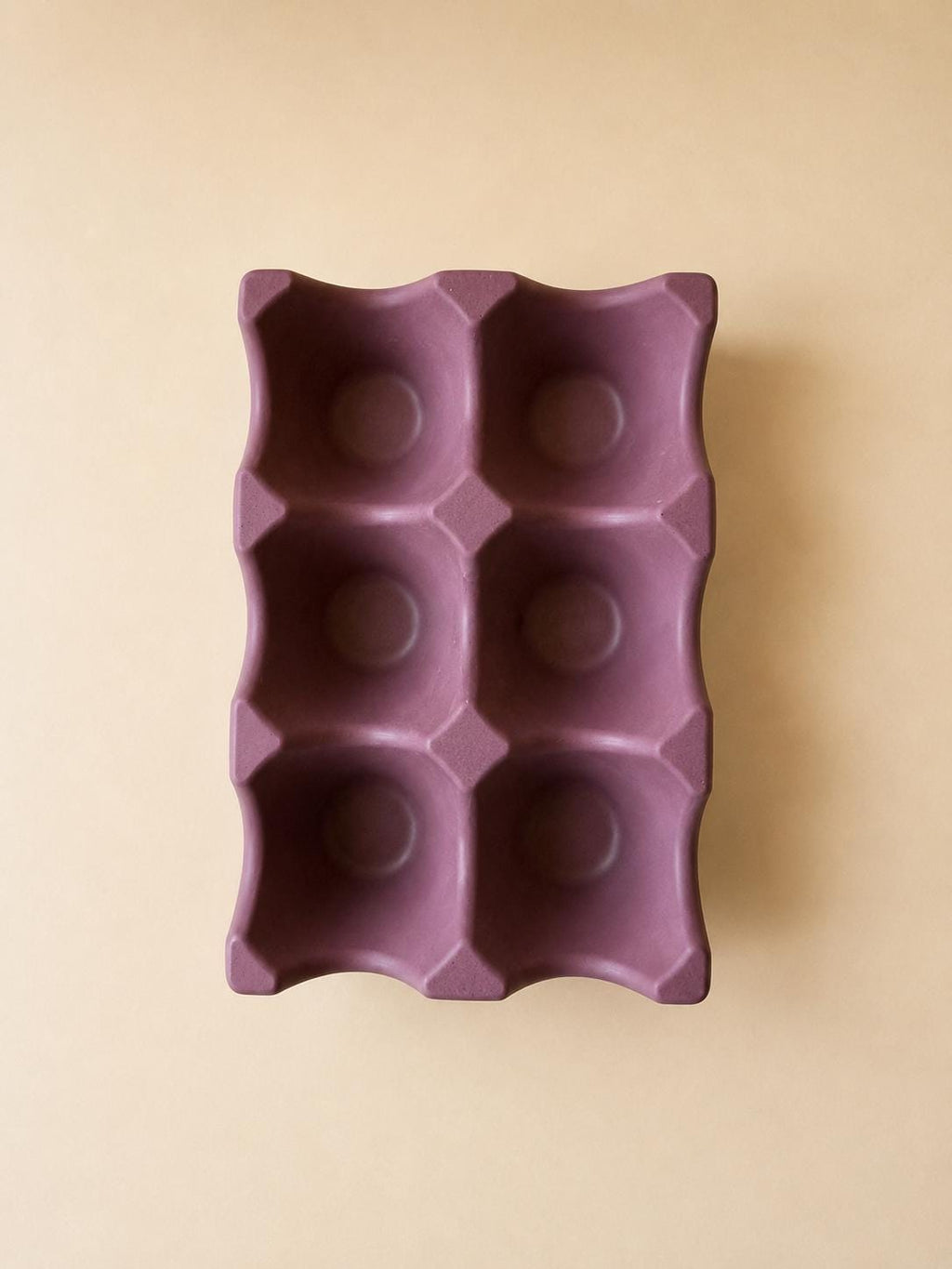 Huevera artesanal para 6 huevos | Organizador de huevos | Decoración de cocina