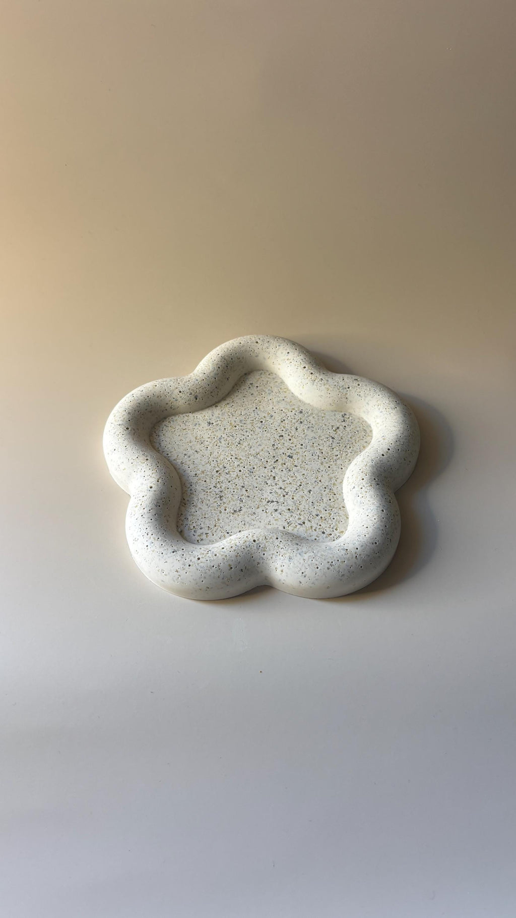 Bandeja para Joyas con Forma de Flor | Joyero Decorativo | Vaciabolsillos | Decoración Minimalista