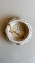 Cuenco decorativo de Jesmonite | Vaciabolsillos artesanal | Organizador de joyas | Efecto mármol | Decoración minimalista