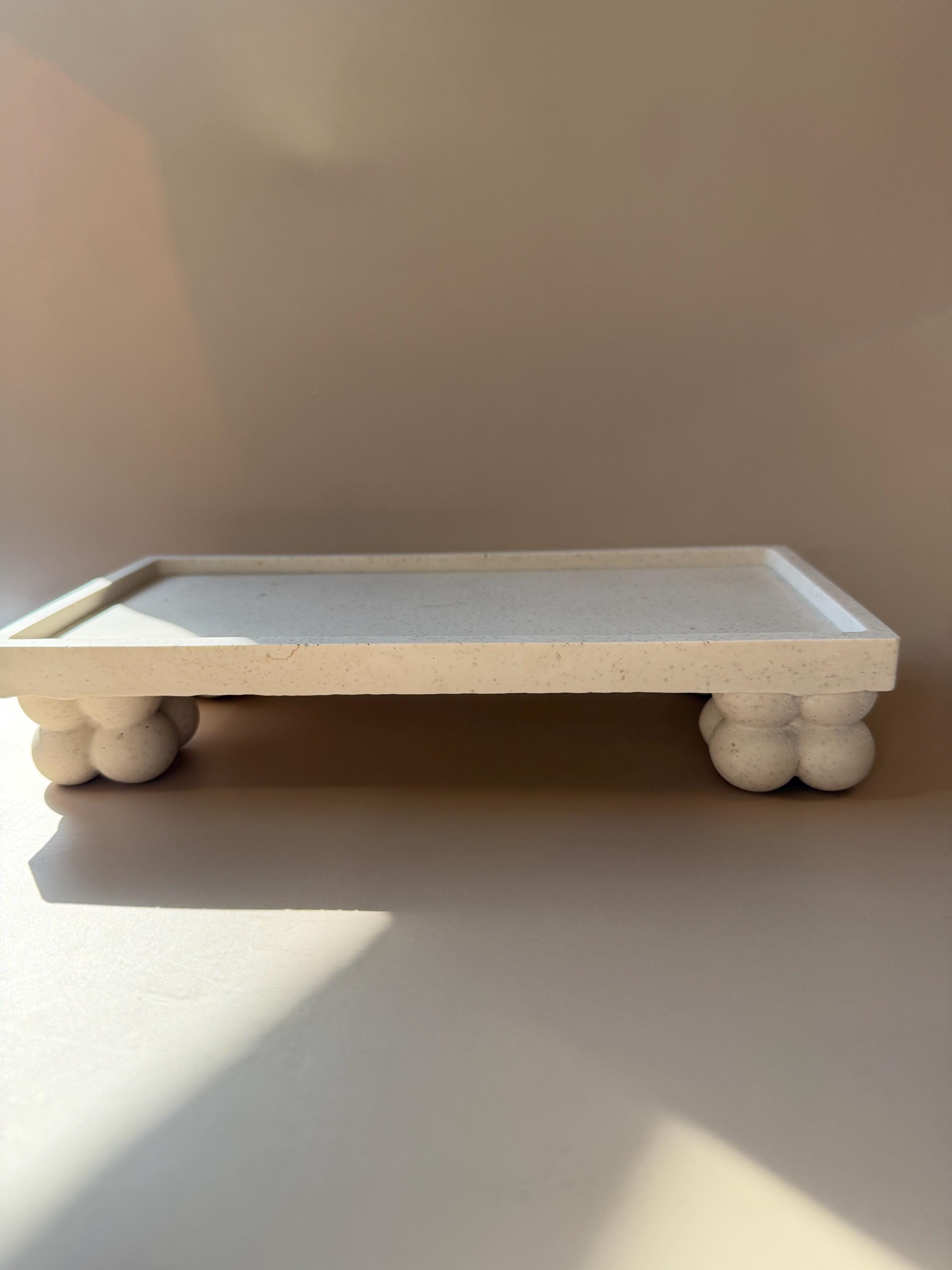 Bandeja Rectangular Elevada | Organizador para Joyas | Vaciabolsillos | Decoración Minimalista