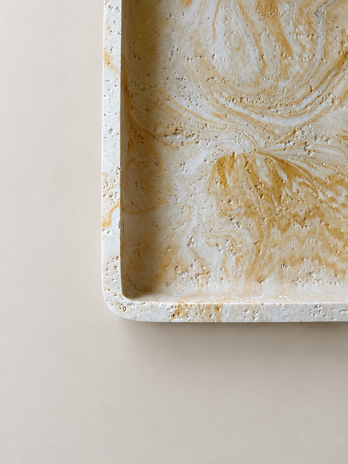 Lith | Handgefertigtes Dekostück aus Jesmonite