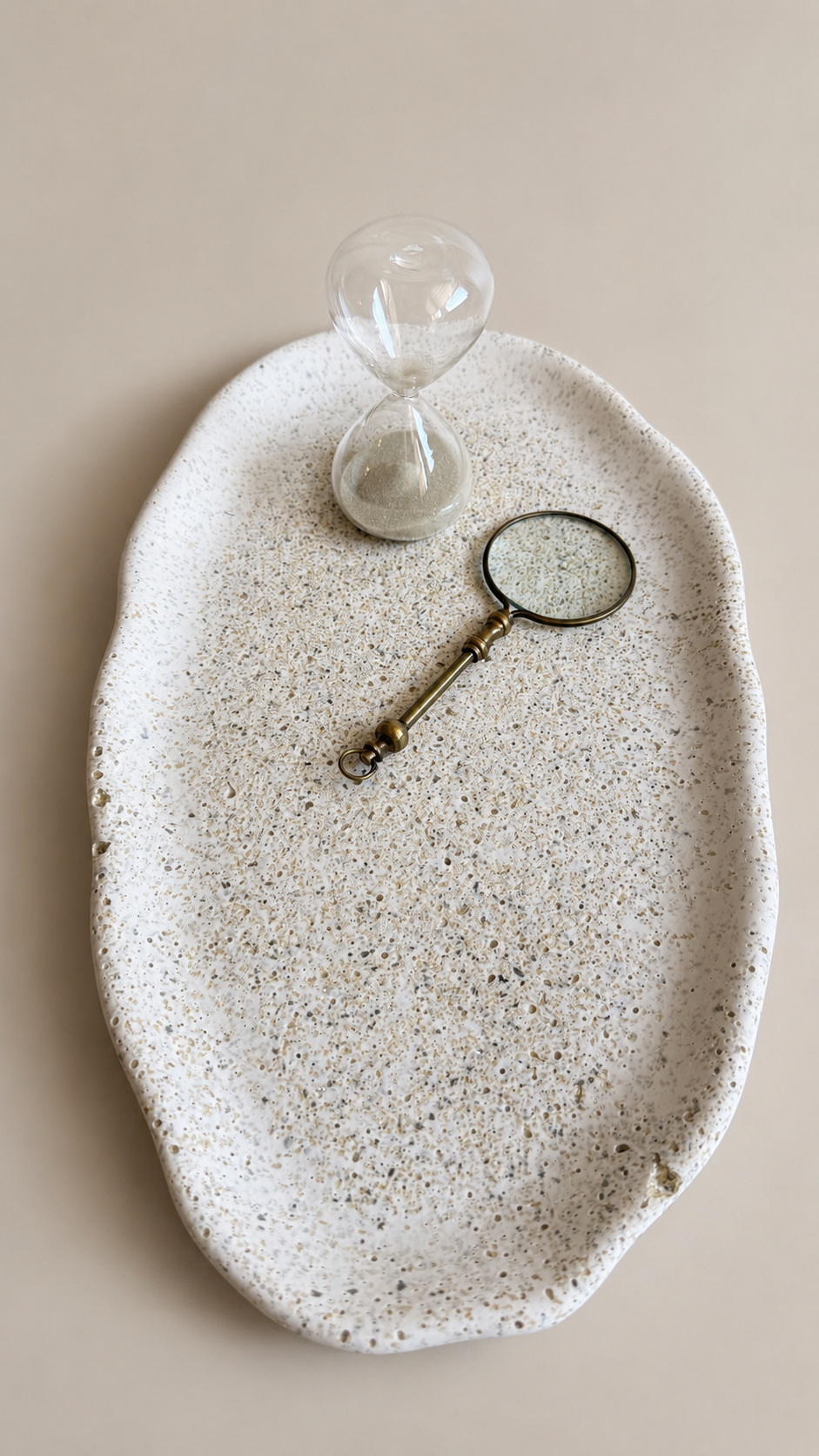 Bandeja Ovalada para Joyas | Vaciabolsillos | Organizador Decorativo | Estilo Minimalista