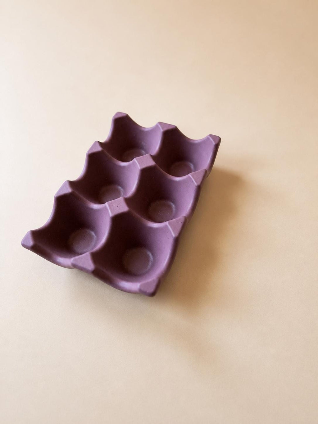 Huevera artesanal para 6 huevos | Organizador de huevos | Decoración de cocina