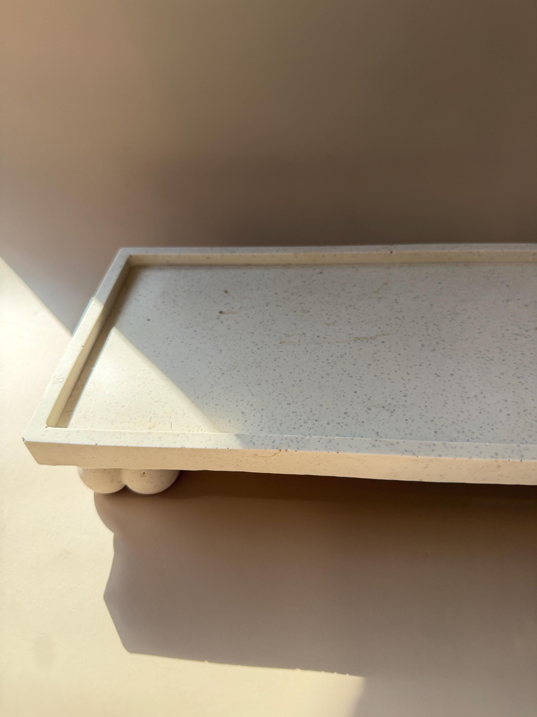 Bandeja Rectangular Elevada | Organizador para Joyas | Vaciabolsillos | Decoración Minimalista