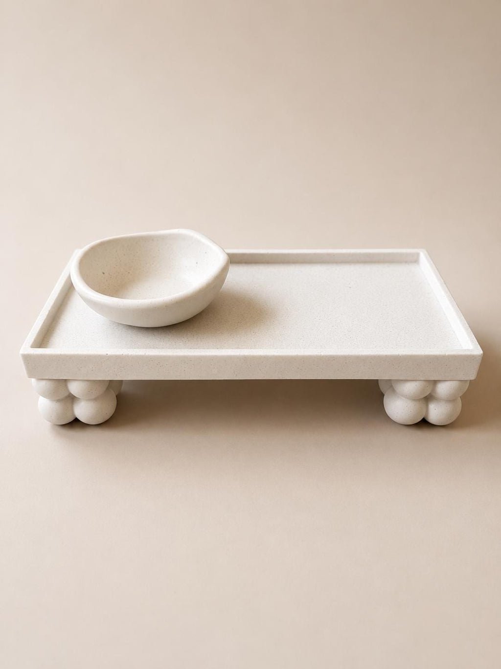 Estela | Bandeja de tocador elevada con cuenco para joyas y accesorios