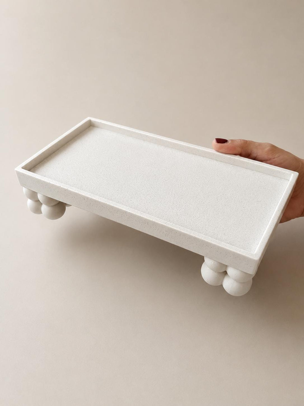 Estela | Bandeja de tocador elevada con cuenco para joyas y accesorios