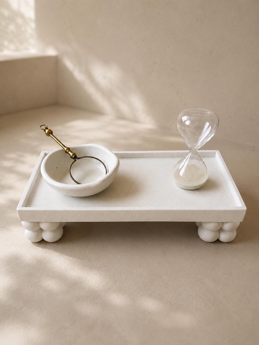Estela | Bandeja de tocador elevada con cuenco para joyas y accesorios