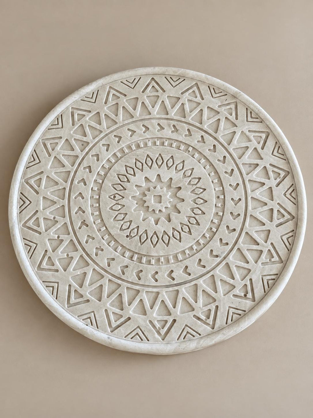 BINDU | Handgefertigtes Set aus 4 Mandala-Untersetzern